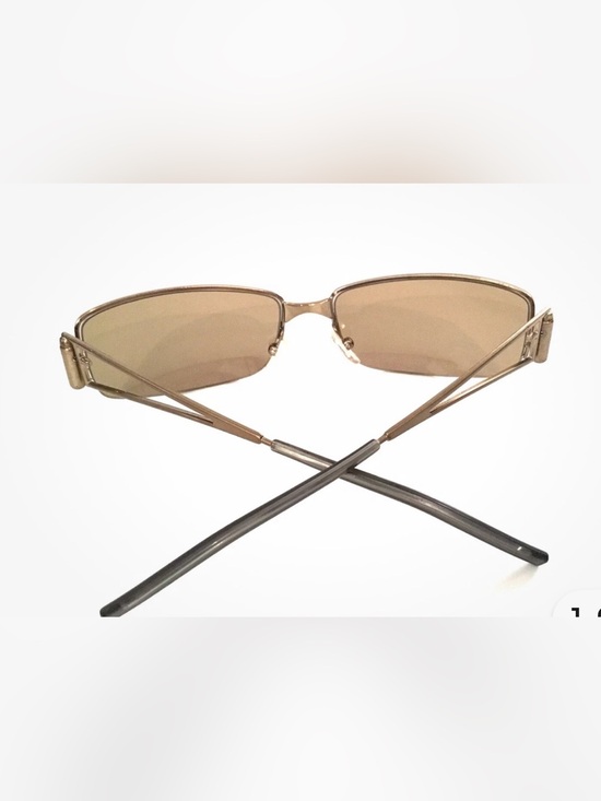 Vintage Fendi Gold Rimless Sunglasses with Brown Gradient Lenses main image 7